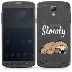 Just Do It Slowly Sloth Grey