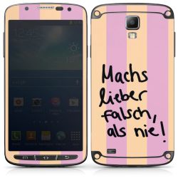 Folien für Smartphones matt