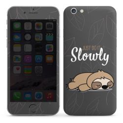 Just Do It Slowly Sloth Grey