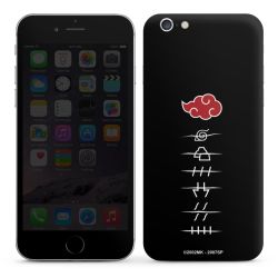 Symboles des membres de l'Akatsuki noirs