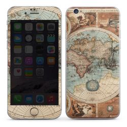 Mappa del mondo vintage