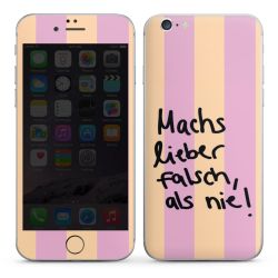 Folien für Smartphones matt