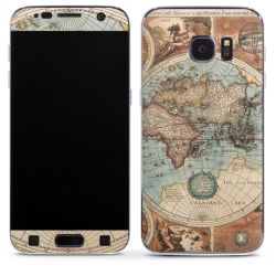 Mappa del mondo vintage