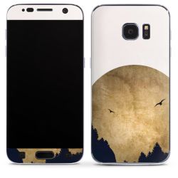 Twee vogels en de maan