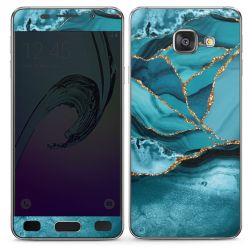 Eisblaue Marmor Landschaft