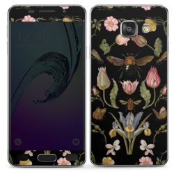 Wildblumen und Biene Schwarz