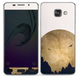 Twee vogels en de maan