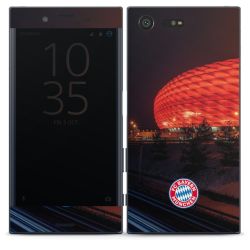 Allianz Arena bei Nacht FCB