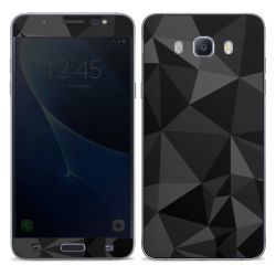 Motif Polygone Noir