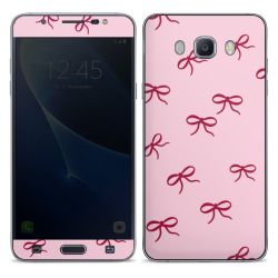 Schleifen Muster Rot Pink