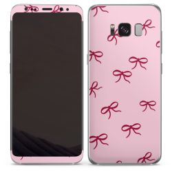 Bows Red Pink Pattern