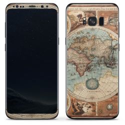 Mappa del mondo vintage