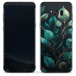 Eukalyptus dunkler Hintergrund