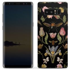 Veldbloemen en Bijen Zwart