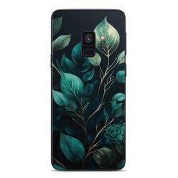 Eukalyptus dunkler Hintergrund