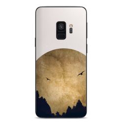 Twee vogels en de maan