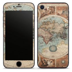 Mappa del mondo vintage