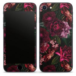 Donkerrode en roze bloemen