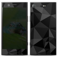Motif Polygone Noir