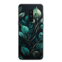 Eukalyptus dunkler Hintergrund