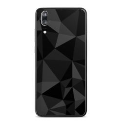 Motif Polygone Noir