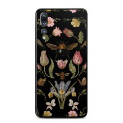 Veldbloemen en Bijen Zwart