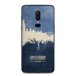 Amsterdam Skyline blauw