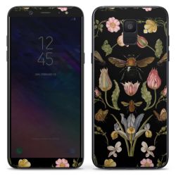 Veldbloemen en Bijen Zwart