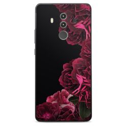 Rose vintage su nero