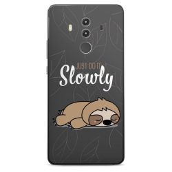 Just Do It Slowly Sloth Grey