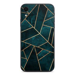 Imprimé or pierre sarcelle profond