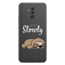 Just Do It Slowly Sloth Grey