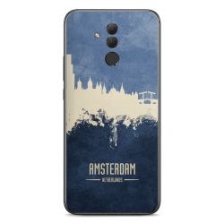 Amsterdam Skyline blauw