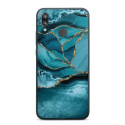 Eisblaue Marmor Landschaft