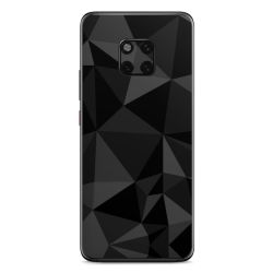 Motif Polygone Noir