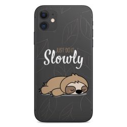 Just Do It Slowly Sloth Grey