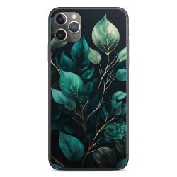 Eukalyptus dunkler Hintergrund