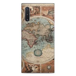 Mappa del mondo vintage