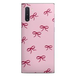 Bows Red Pink Pattern