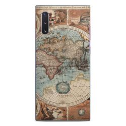 Mappa del mondo vintage