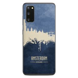 Amsterdam Skyline blauw