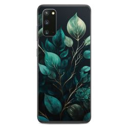 Eukalyptus dunkler Hintergrund