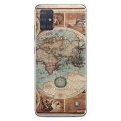 Mappa del mondo vintage