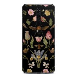 Veldbloemen en Bijen Zwart