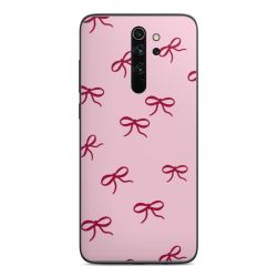 Bows Red Pink Pattern