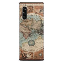 Mappa del mondo vintage