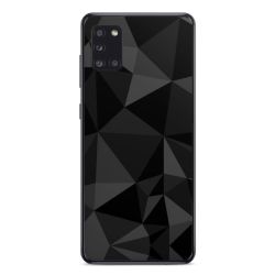 Motif Polygone Noir