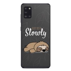 Just Do It Slowly Sloth Grey