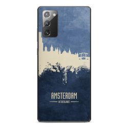 Amsterdam Skyline blauw