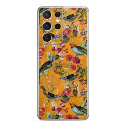 Vogels Bloemen Behang